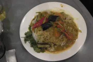 Rice and veggies