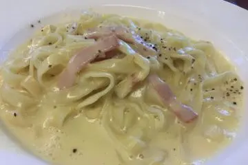 Cream pasta