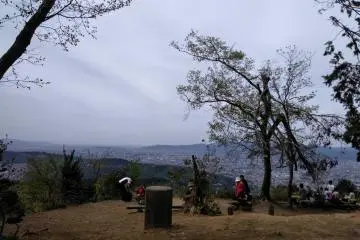 On the top of Kyoto