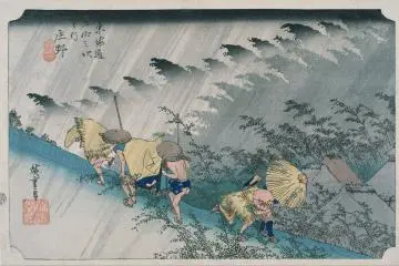 The atmospheric landscaping of Hiroshige 
