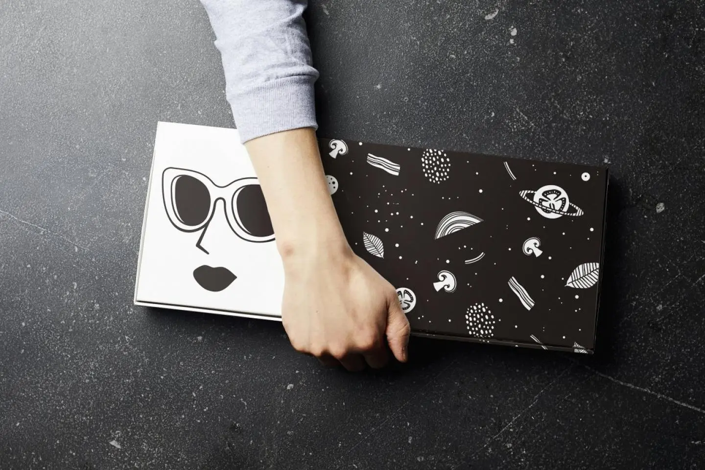 Take-out is an option too! Do it with R Pizza's adorably designed pizza box  (Photo présentée par R Pizza)