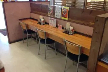 <p>More seating at Hikari</p>