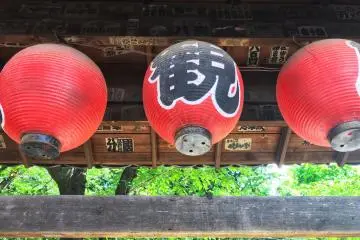 Lanterns at Zojoji
