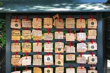 Ema on display 