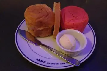 <p>Forgo rice and select bread instead</p>