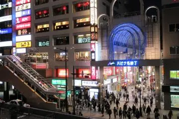 The entrance to Hirose-dori