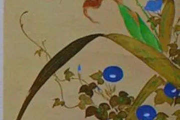 Sakai Hoitsu, painting on silk