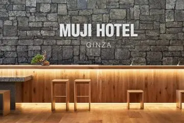 Reception at MUJI HOTEL GINZA