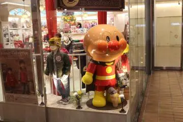 You'll find Anpanman everywhere!