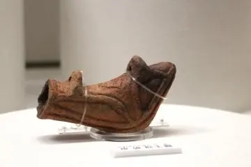 Ancient clay pottery