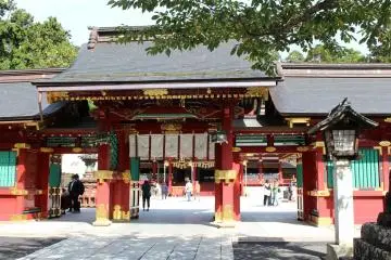 Shiogama Shrine is beautiful