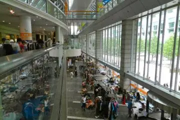 Two floors of flea market!