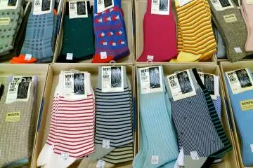 Some of the more conventional socks.