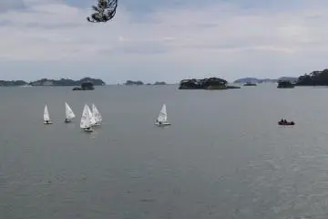 A view with sails