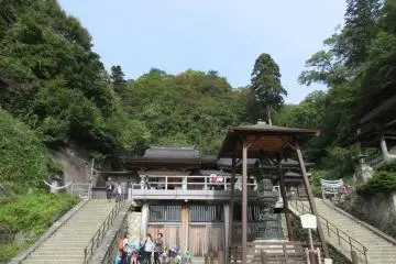 The top of Yamadera