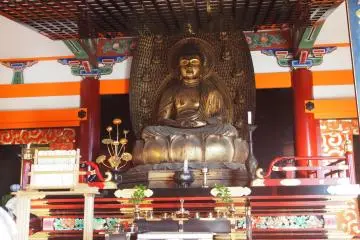พระโพธิสัตว์กวนอิม ในอาคารหลัก