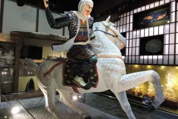 Uesugi attacking Takeda