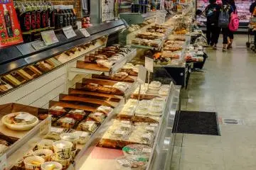 Great range of pre-packaged meals