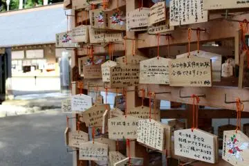 Ema - wooden plates with wishes