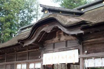 I love old wooden shrines