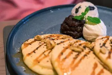 The Kinko Walnut Pancakes (Photo: Andrea Xie)