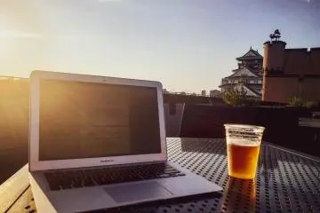 My outdoor office 