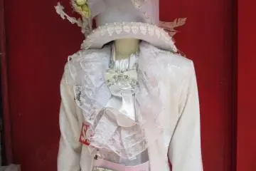 You can buy any extravagant outfit