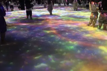 Found at TeamLab Planets