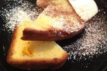 Pound cake tarted up