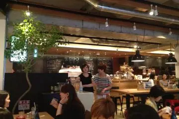 Stylish patrons