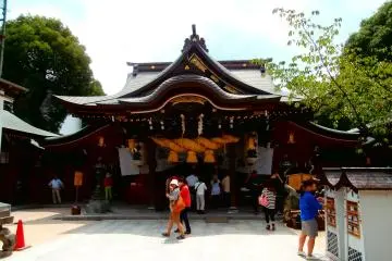 <p>The main chamber of the shrine</p>