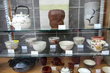 Great choice of pottery can be found in any region of Japan 