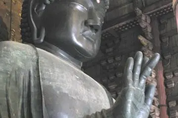 Todaiji's Daibutsu is 15 metre tall