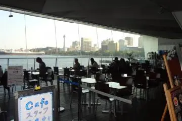 There is also a restaurant and café inside. They both have great views!