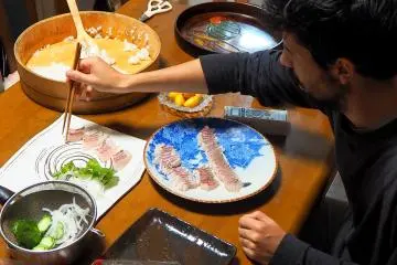 You can learn how to make some local dishes as well as how to dress a fish.
