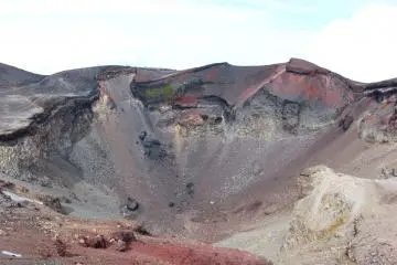 Overlooking the Mt Fuji summit