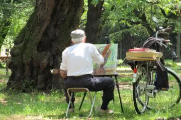 Then I met a painter