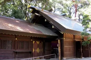 Interesting wooden structure 
