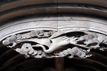 Beautiful wooden carving