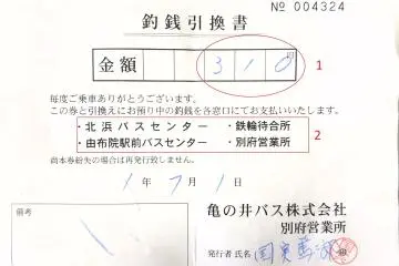 The Money Exchange Voucher