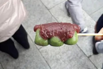 Lovely tasting kusa dango