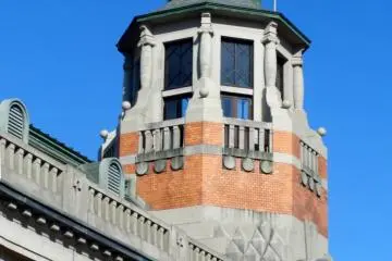 Lots of fine brick and stonework