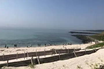 Beautiful Shiokaze Cobalt Blue beach