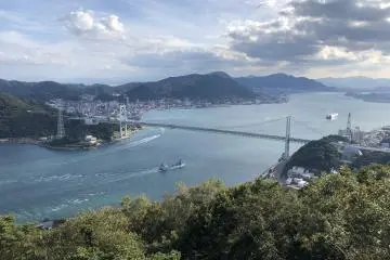 Panoramic view from Hinoyama park