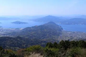 Breathtaking view from Mt. Monju.