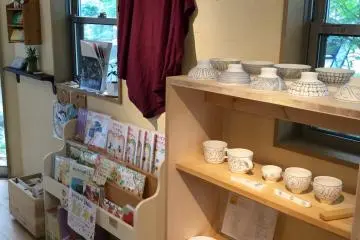 Exquisite pottery, limited print children's books.