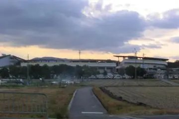Nara Velodrome, from Heijo station side