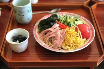 Meiso no Mori is not about the food but... it is nice.