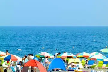 วันสุดสวยที่ชายหาด