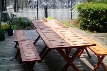 <p>Oakhouse Kamata 260 picnic area</p>